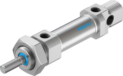 Siłownik okrągły ISO 6432 dwustronnego działania DSNU-20-15-PPS-A (1908298) serii DSNU - Festo