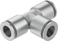 Trójnik wtykowy T NPQM-T-Q8-E-P10 (558788) serii NPQM - Festo