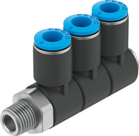 Rozdzielacz wielosegmentowy QSLV2-G1/8-6 (186224) serii QSLV2 - Festo