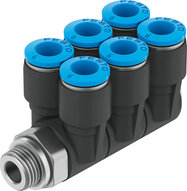 Rozdzielacz wielosegmentowy QSLV6-G1/2-12 (186262) serii QSLV6 - Festo