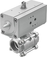 Jednostka zaworu kulowego z napędem VZBA-1/2"-GG-63-T-22-F0304-V4V4T-PP15-R-90-C (1809653) - Festo