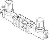 Płyta regulatora VABF-S2-2-R4C2-C-6 (555777) serii VABF - Festo