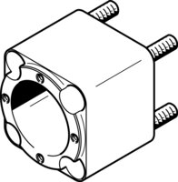 Obudowa sprzęgła EAMK-A-D32-44A/C (551006) serii EAMK - Festo