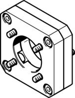 Kołnierz silnika EAMF-A-44A/B-40G (550986) serii EAMF - Festo