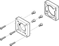 Kołnierz silnika EAMF-A-48A-60G/H (558019) serii EAMF - Festo