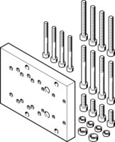 Zespół adaptera DHAA-D-L-40-G7-25 (562154) serii DHAA - Festo