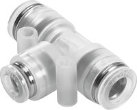 Trójnik wtykowy T NPQP-T-Q10-Q8-FD-P10 (133117) serii NPQP - Festo