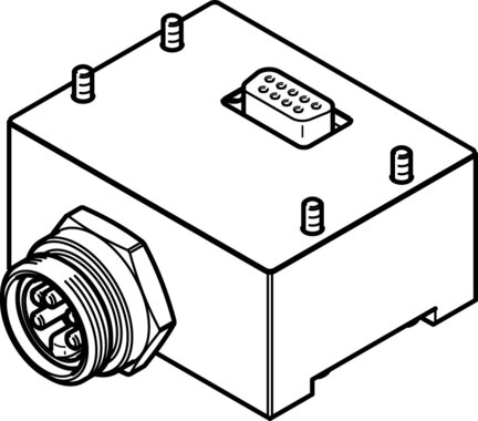 Blok przyłączeniowy CPX-AB-1-7/8-DN (571052) serii CPX - Festo