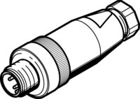 Wtyczka NECU-S-M12G4-P1-Q6-IS (570955) serii NECU - Festo