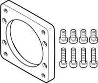 Kołnierz silnika EAMF-A-62B-80P (2222624) serii EAMF - Festo