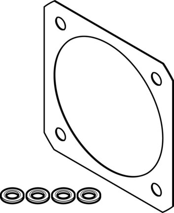 Uszczelnienie - zestaw EADS-F-70A (2481480) serii EADS - Festo