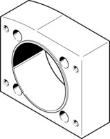 Obudowa sprzęgła EAMK-A-L95-95A/B-G2 (3712650) serii EAMK - Festo