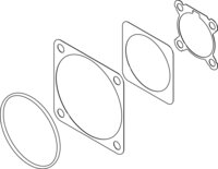 Uszczelnienie - zestaw EADS-F-D50-80G (2733793) serii EADS - Festo