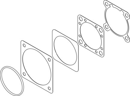 Uszczelnienie - zestaw EADS-F-D60-60G/H (2253505) serii EADS - Festo