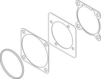 Uszczelnienie - zestaw EADS-F-D80-80G (8022147) serii EADS - Festo