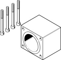 Obudowa sprzęgła EAMK-A-S62-62A/B-G2 (3637940) serii EAMK - Festo
