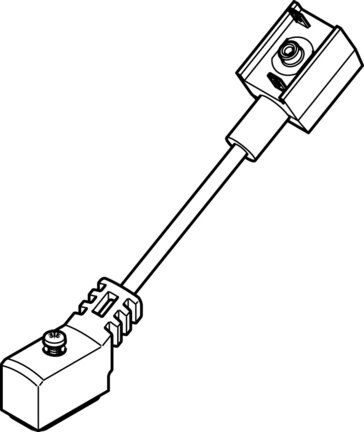 Kabel połączeniowy NEBV-Z4WA2L-R-E-0.2-N-Z1W2-S1 (8047682) serii NEBV - Festo