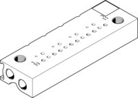 Blok przyłączeniowy MHP1-PR8-3-PI-PCB (197245) serii MHP1 - Festo