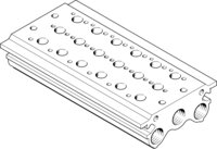 Blok przyłączeniowy PRS-1/8-6-BB (30546) serii PRS - Festo