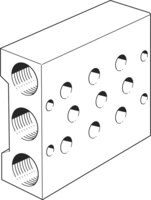Blok przyłączeniowy PRS-1/8-3-B (11899) serii PRS - Festo