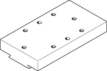Zespół adaptera HAPG-61 (529020) serii HAPG - Festo