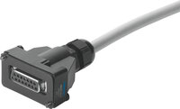 Gniazdo wtykowe z kablem KMPV-SUB-D-15-10 (177674) serii KMPV - Festo