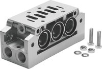 Płyta przyłączeniowa kątowa NAVW-1/2-3-ISO (152791) serii NAVW - Festo