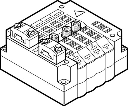 Interfejs elektryczny CPV10-GE-ASI-4E3A-Z M8 (536736) serii CPV10 - Festo