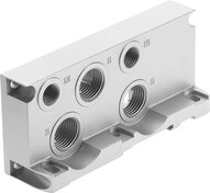 Płyta końcowa VABE-S6-1RZ-G12 (539236) serii VABE - Festo