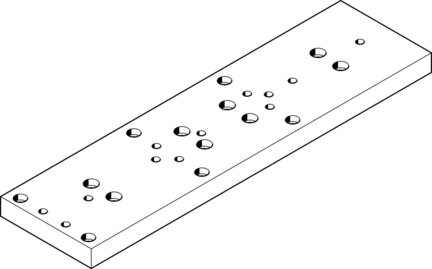 Zespół adaptera HMVS-RF40 (539653) serii HMVS - Festo