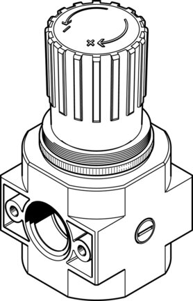 Zawór podstawowy LR-D-MAXI (546436) serii LR - Festo