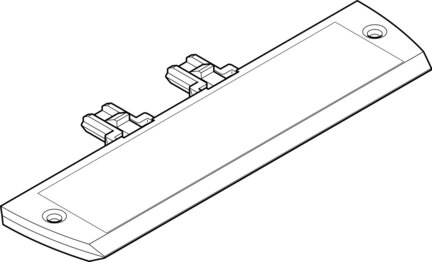 Uchwyt do tabliczek opisowych CPX-ST-1 (536593) serii CPX - Festo