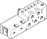 Płyta przyłączeniowa MHA2-AS-5-M5 (525120) serii MHA2 - Festo