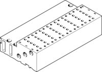Blok przyłączeniowy MHP2-PR8-5 (525125) serii MHP2 - Festo