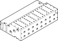 Blok przyłączeniowy MHA2-PR8-5-M5 (525130) serii MHA2 - Festo