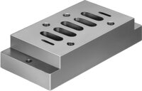 Pojedyncza płyta przyłączeniowa NAU-1/2-3B-ISO (10337) serii NAU - Festo