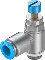 Zawór dławiąco-zwrotny GRLA-1/4-QS-10-RS-D (534340) serii GRLA - Festo