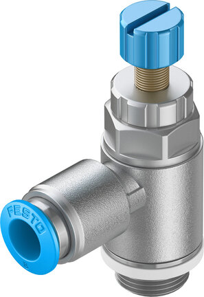 Zawór dławiąco-zwrotny GRLA-1/4-QS-6-RS-D (534338) serii GRLA - Festo