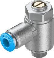 Zawór dławiąco-zwrotny GRLA-1/8-QS-6-MF-D (537075) serii GRLA - Festo