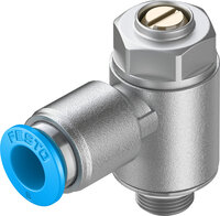 Zawór dławiąco-zwrotny GRLA-1/8-QS-8-MF-D (537076) serii GRLA - Festo