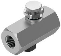 Zawór dławiąco-zwrotny GR-1/4 (2101) serii GR - Festo