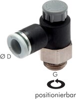 Kompaktowa przepustnica G 1/2"-10mm,regulacja nawiewu i wywiewu powietrza (GRLDKIQS1210G) - Sang-A