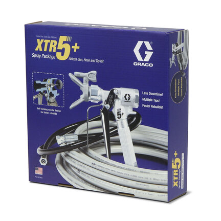 Pistolet XTR5+, wąż i zestaw końcówek (G26C962) - Graco