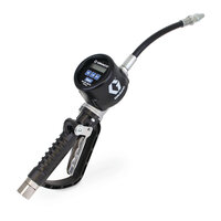 Elektroniczny, nastawny miernik płynu niezam. PM 8, przedłużka giętka, wlot NPT 1/2" - Graco