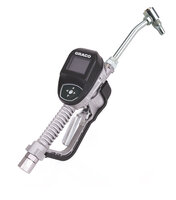 Elektroniczny miernik smaru z ust. wstępnym serii SDP8, przedłużka sztywna wlot 1/2" - Graco