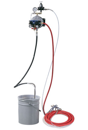 Pakiet pomp Triton, montaż naścienny z wężem ssącym (G233487) - Graco