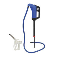 Ręczna pompa LD Blue DEF, wąż z zaworem kulowym, bęben o regulowanej długości, dysza ręczna LD - Graco