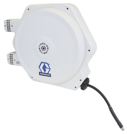 Zwijacz przewodu seria LD do powietrza, wody i płynu niezam., wlot 1/2" (13 mm), wąż 10 mm, l=11 m, BSPT (G24Y202) - Graco