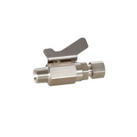 Zawór kulowy śr. zewn. rury 3/8" x NPT 3/8" GZ, stal nierdzewna (G237538) - Graco