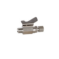 Zawór kulowy śr. zewn. rury 1/2" x 3/8" NPSM GZ, stal nierdzewna (G237540) - Graco